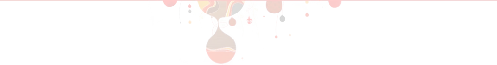 Imagen colorida que asemeja un móvil colgante con formas de gotas de agua