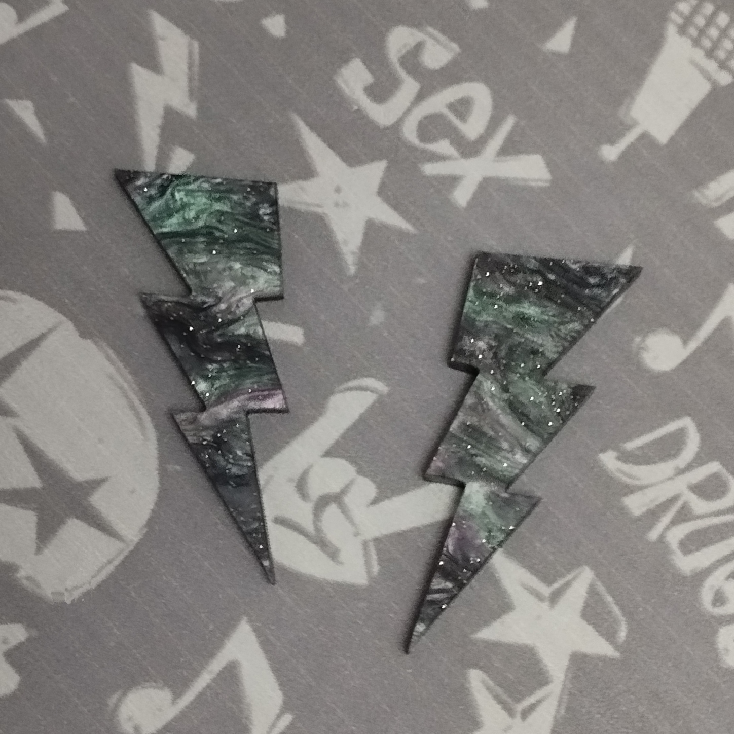 Pendientes Rayo Tres Picos