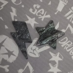 Pendientes Rayo y Estrella