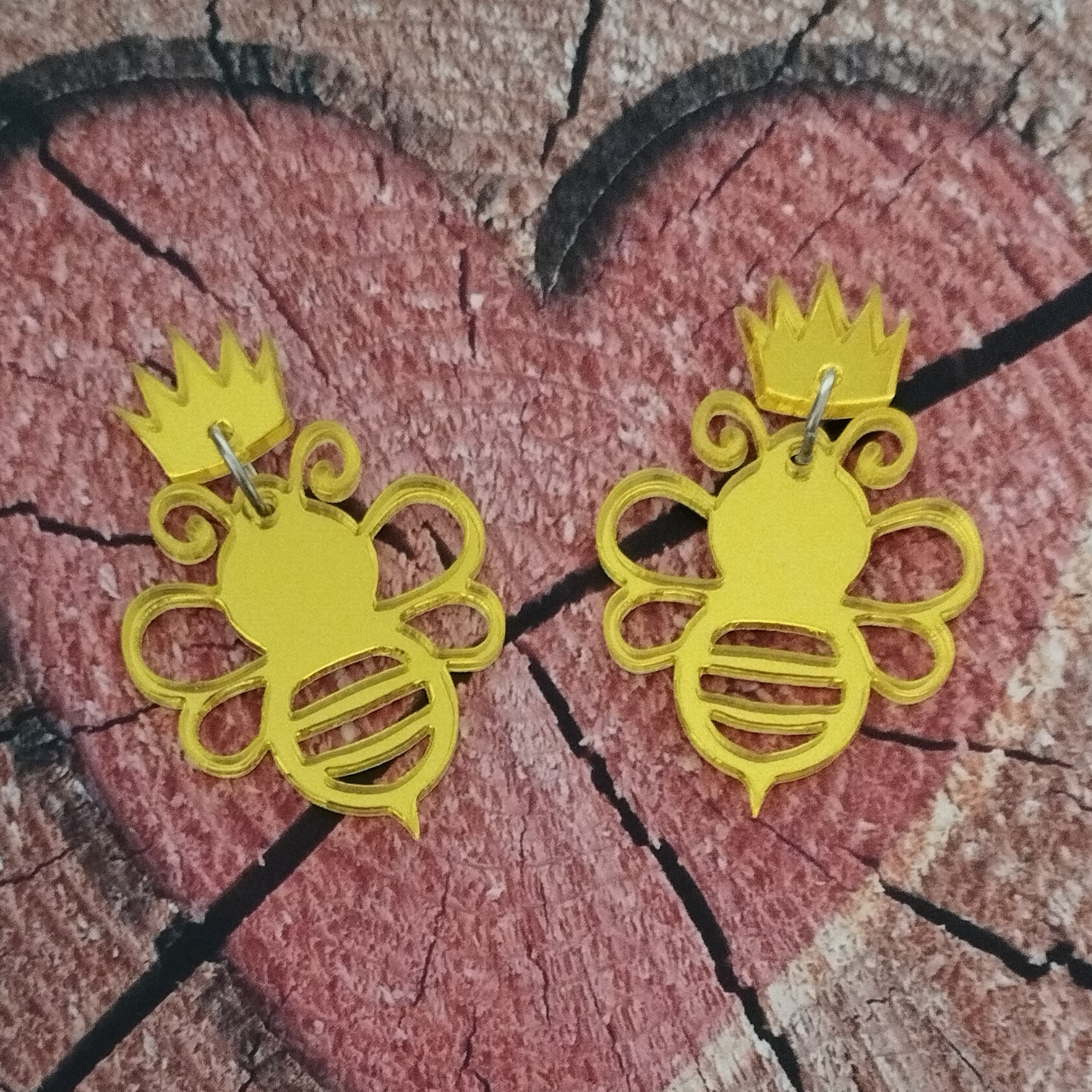 Pendientes Abejita Reina