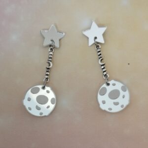 Pendientes Luna y Estrella