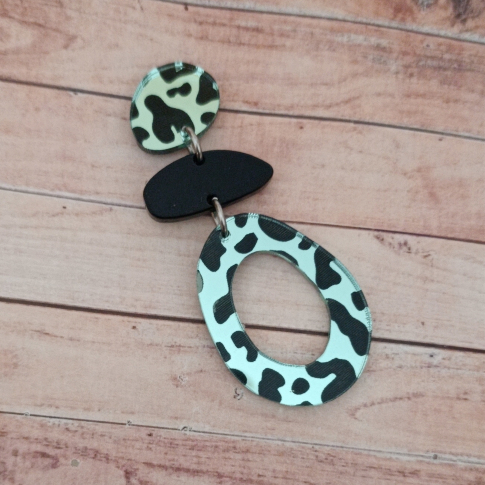 Pendientes Leopardo Aro