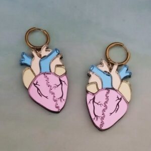 Pendientes Corazón Anatomíco
