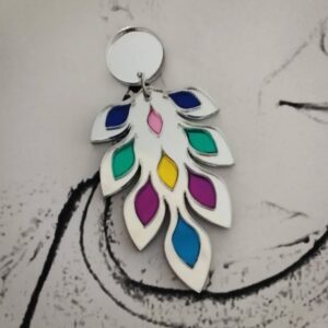Pendientes Cola Pavo Real