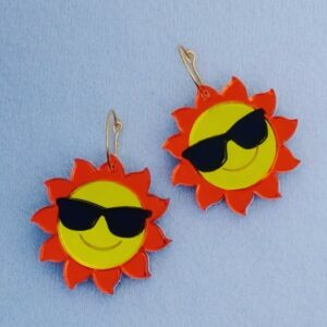 Pendientes Sol Gafas