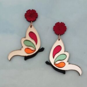 Pendientes Mariposa Lado Grande