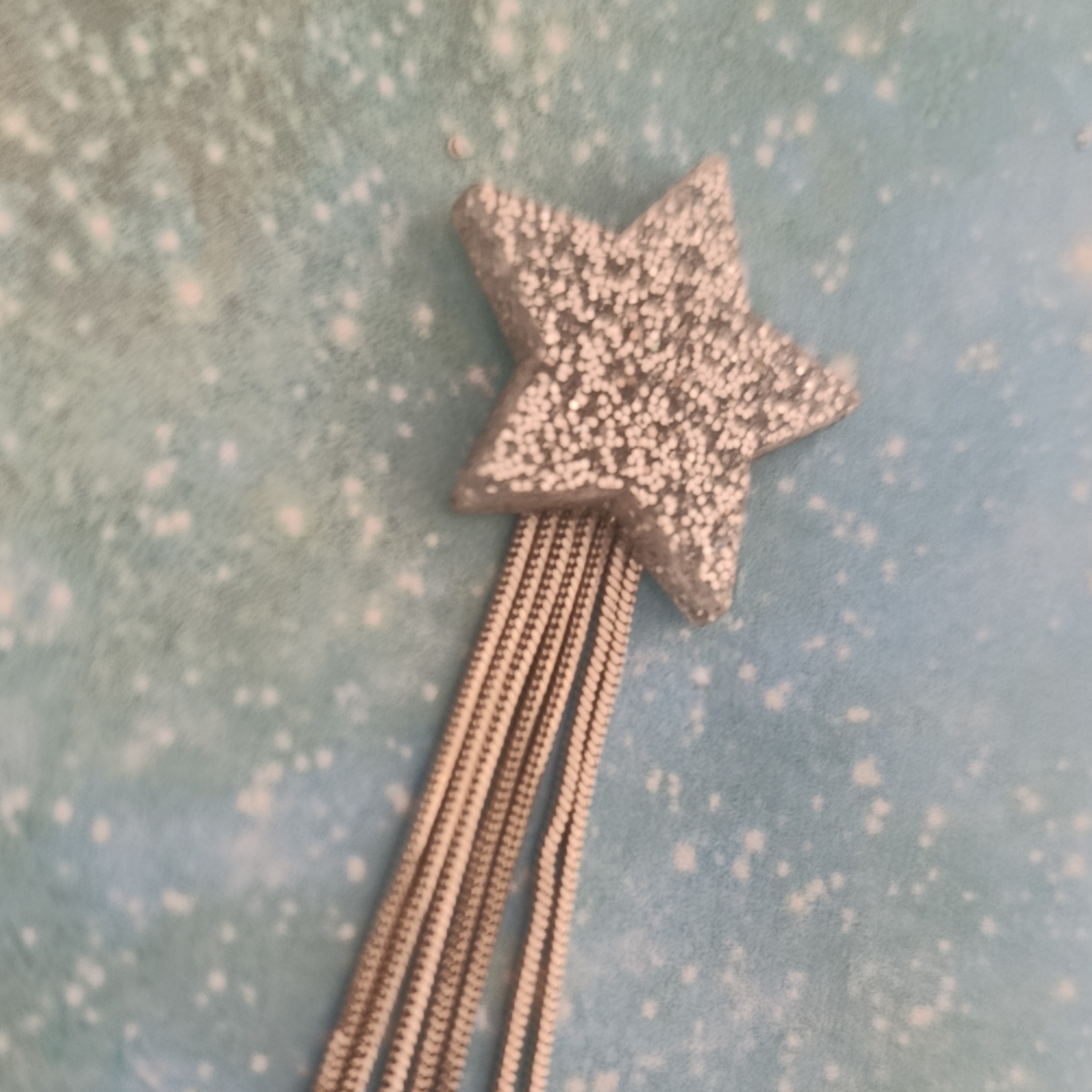 Pendientes Estrella Con Cadenas - Imagen 3