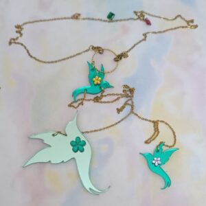 Collar Espalda Colibrís