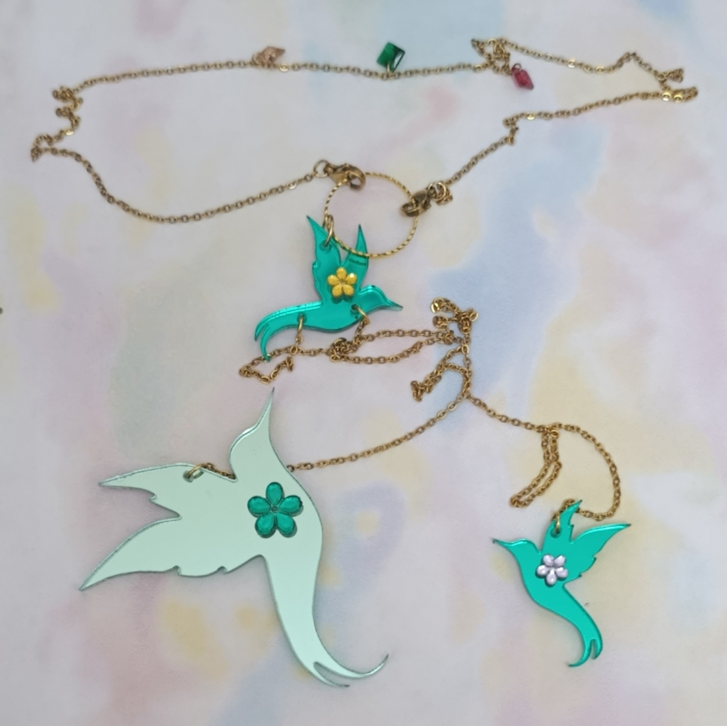 Collar Espalda Colibrís