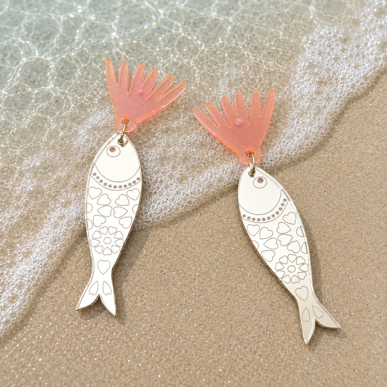Pendientes Sardina Colores - Imagen 5